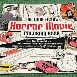 Horror Movie Coloring Book